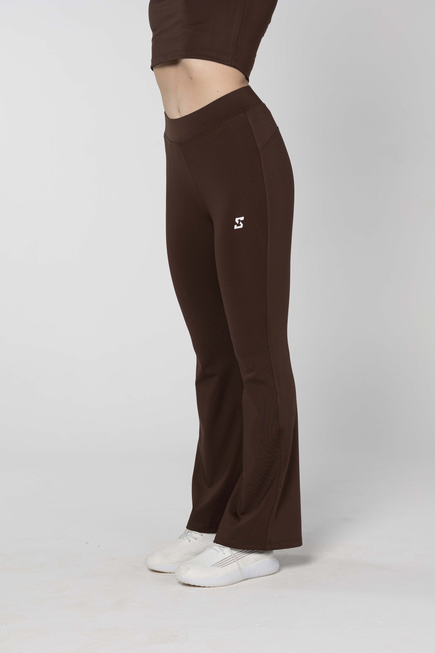 Brown Wide leg pants