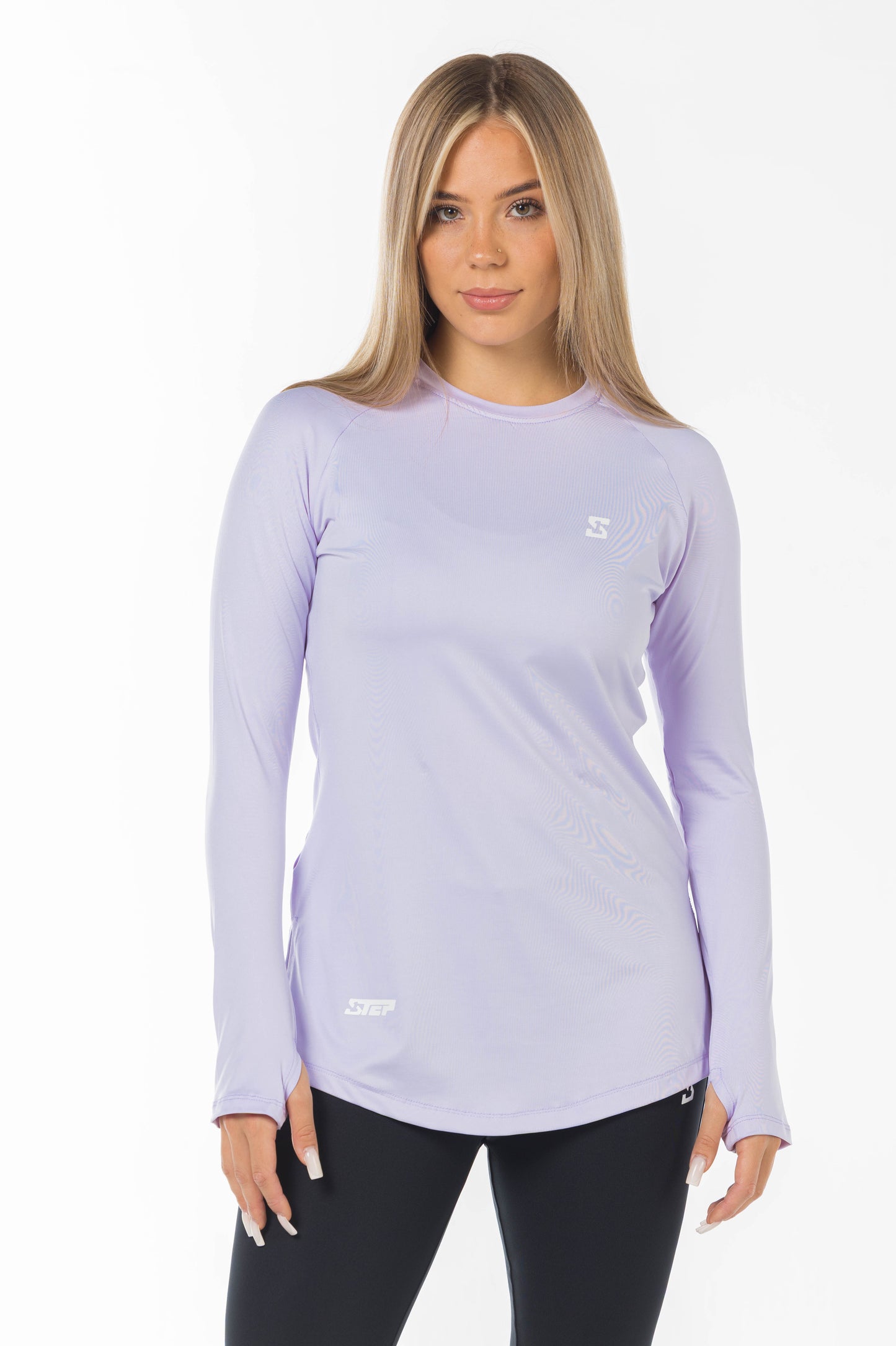 purple long sleeve