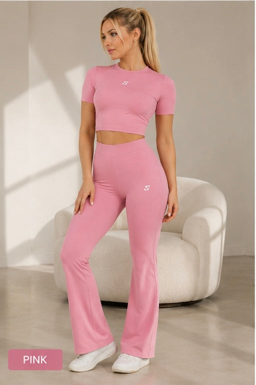 full Set bundle (crop top+wide leg)