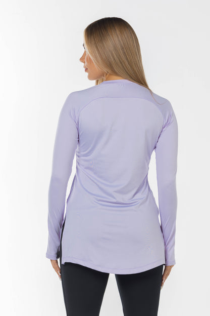 purple long sleeve
