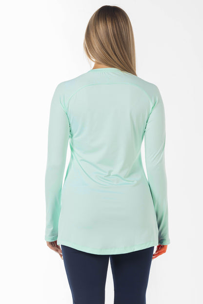 aqua long sleeve