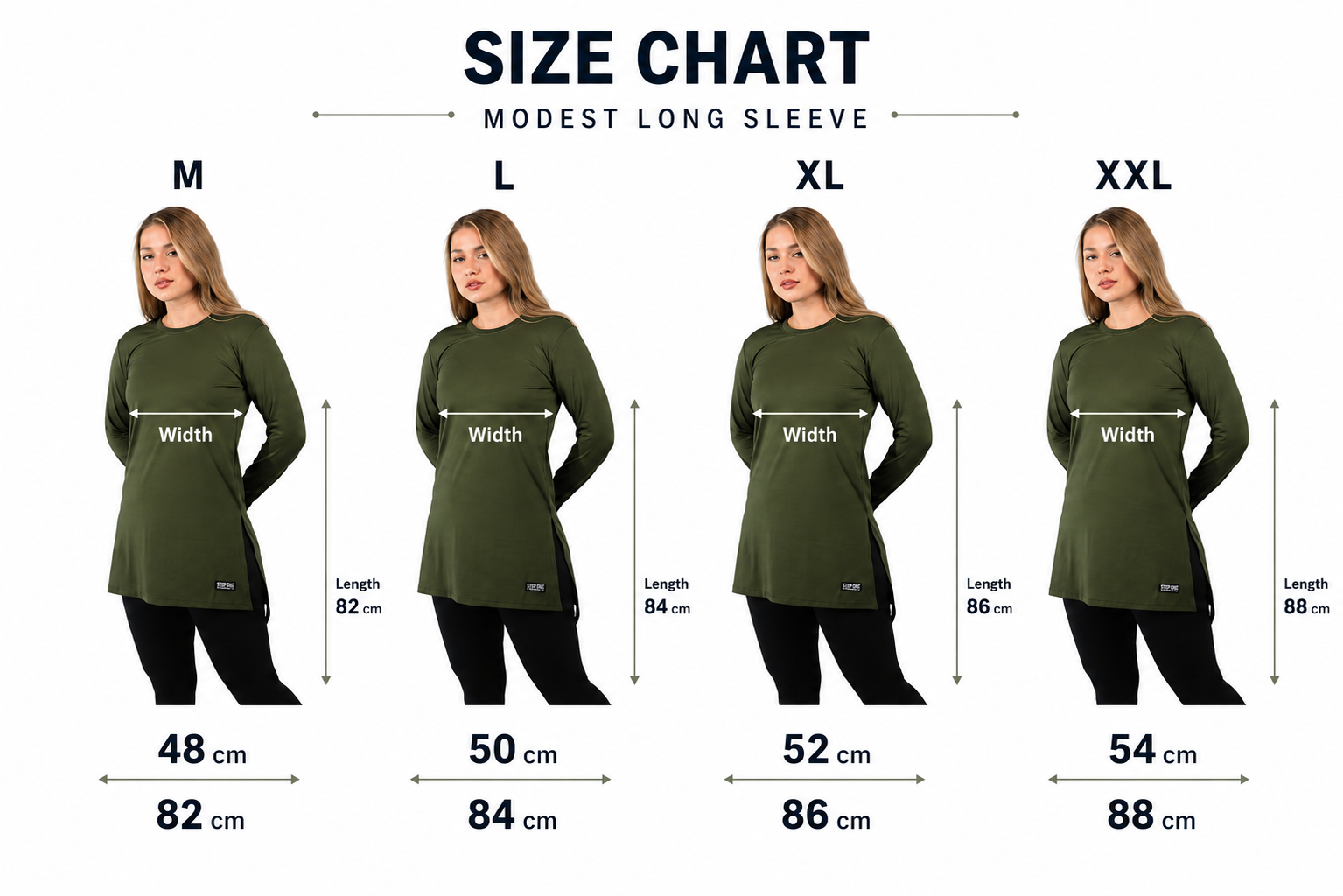 Modest long sleeve