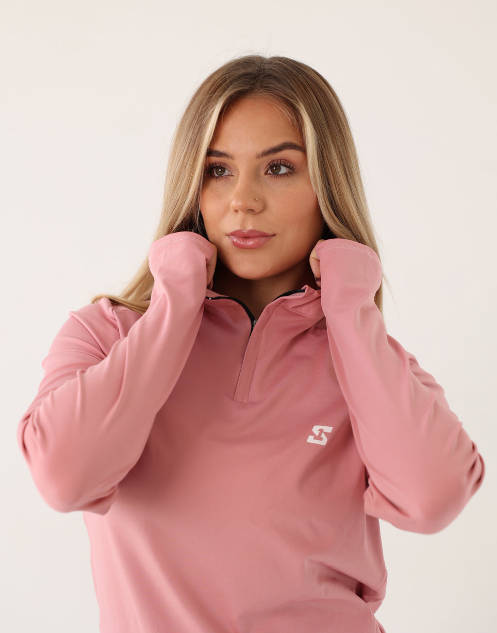 half zipper long sleeve