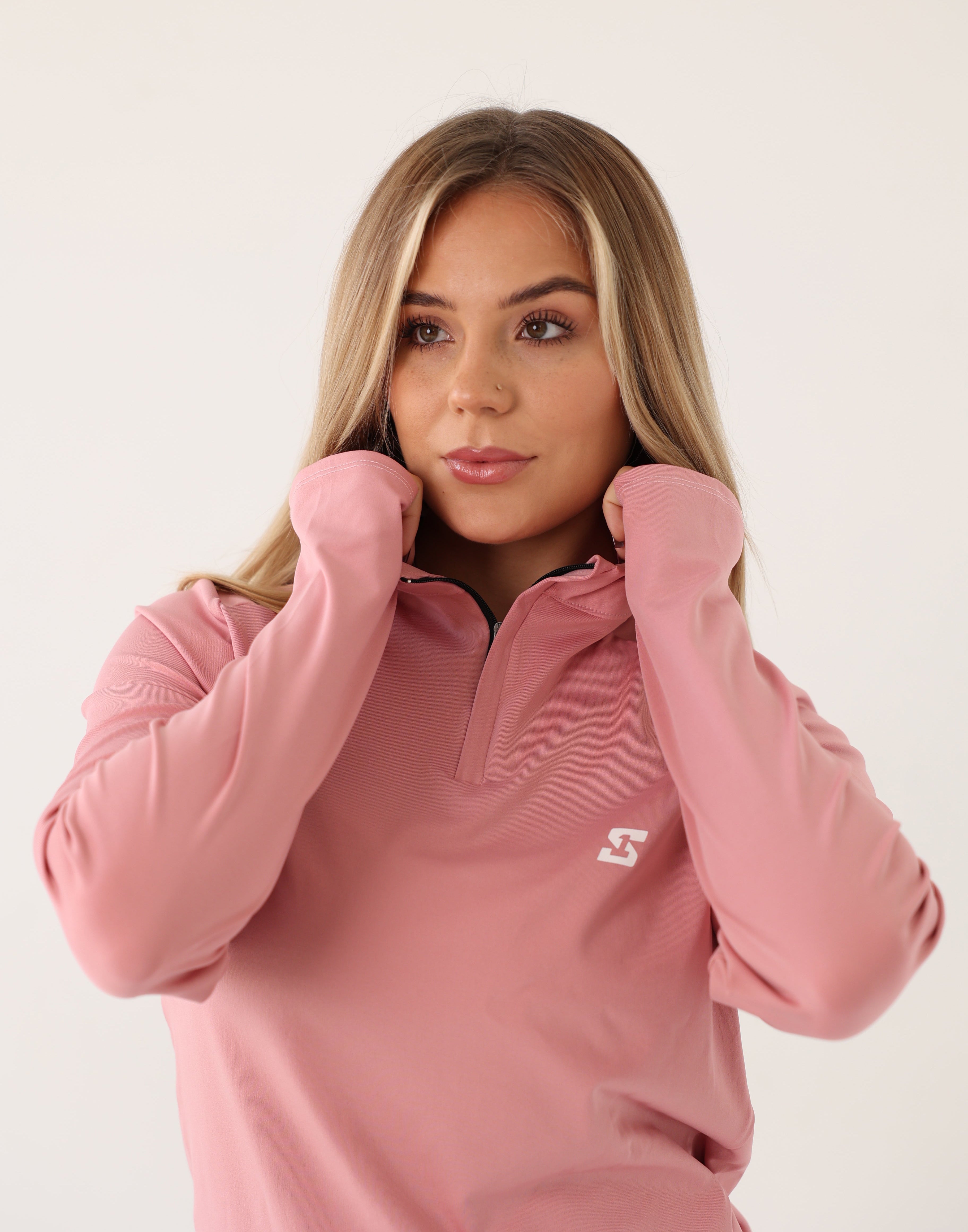 half zipper long sleeve