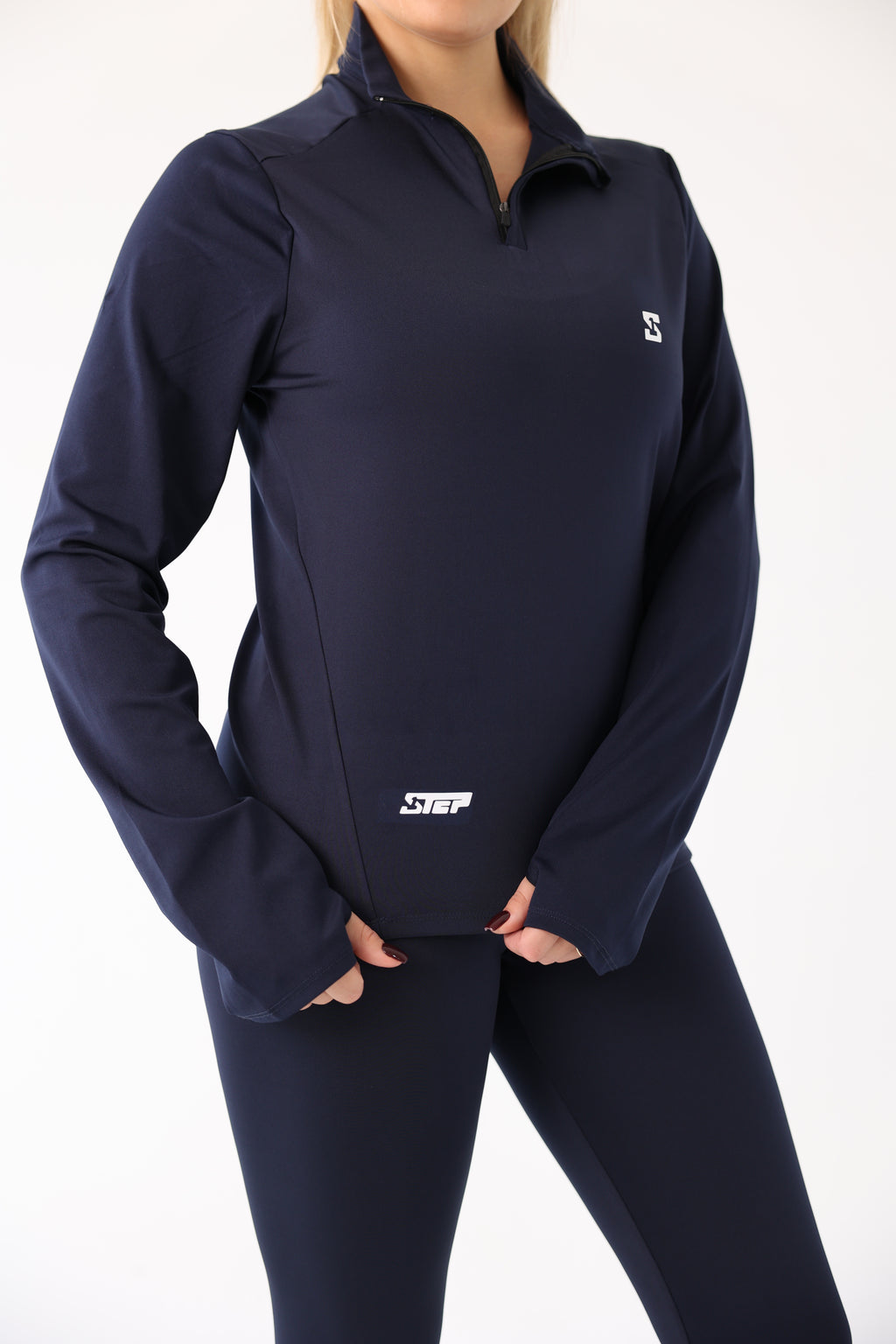 half zipper long sleeve