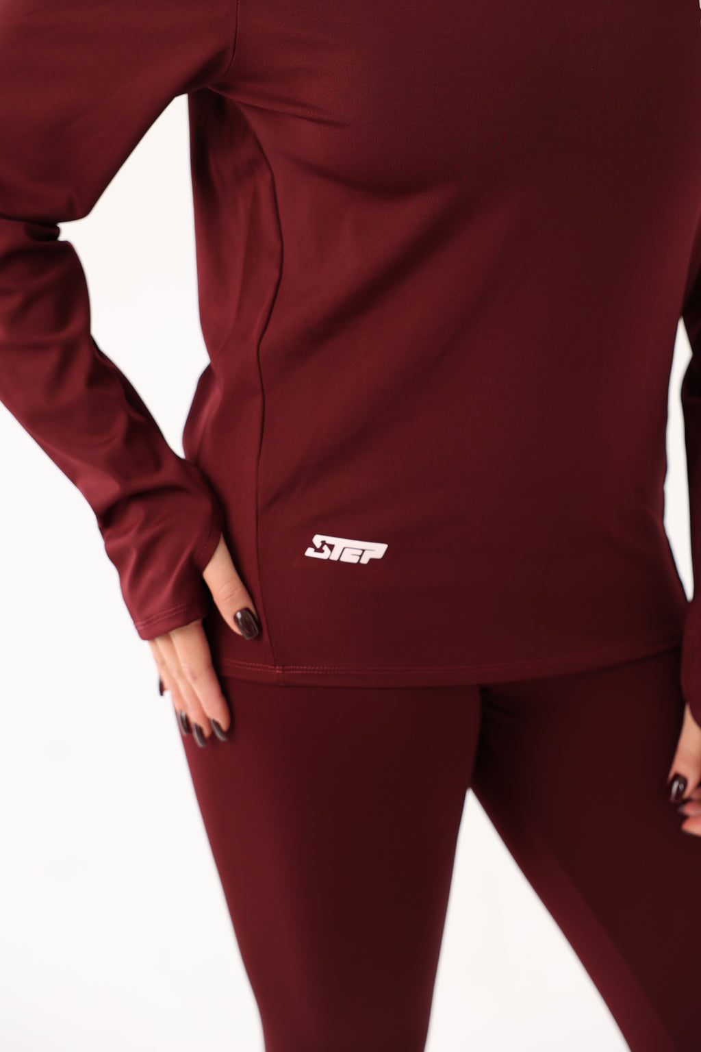 half zipper long sleeve