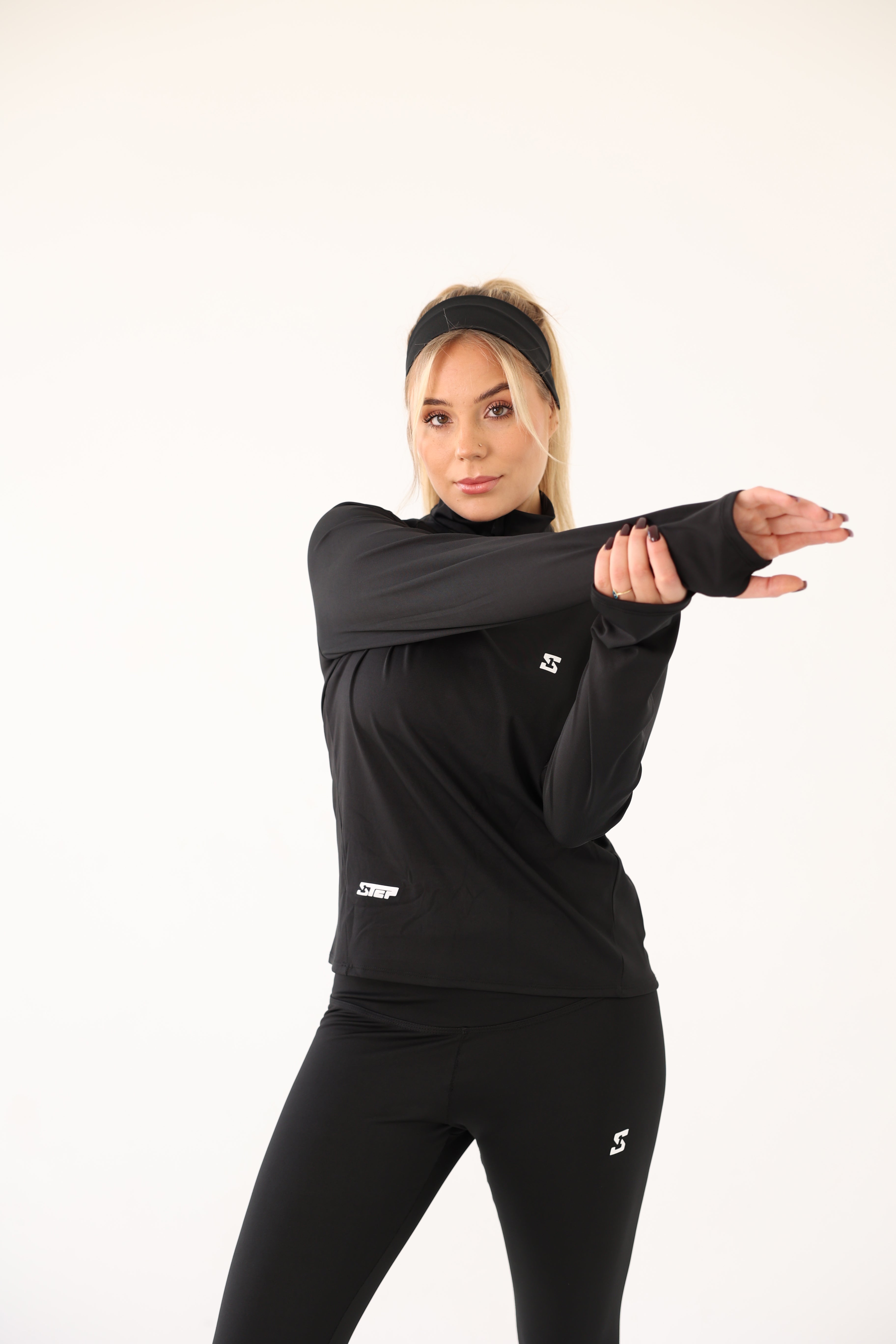 half zipper long sleeve