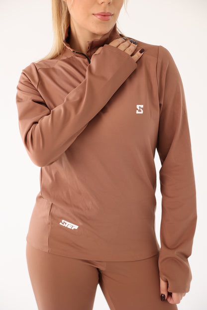 half zipper long sleeve