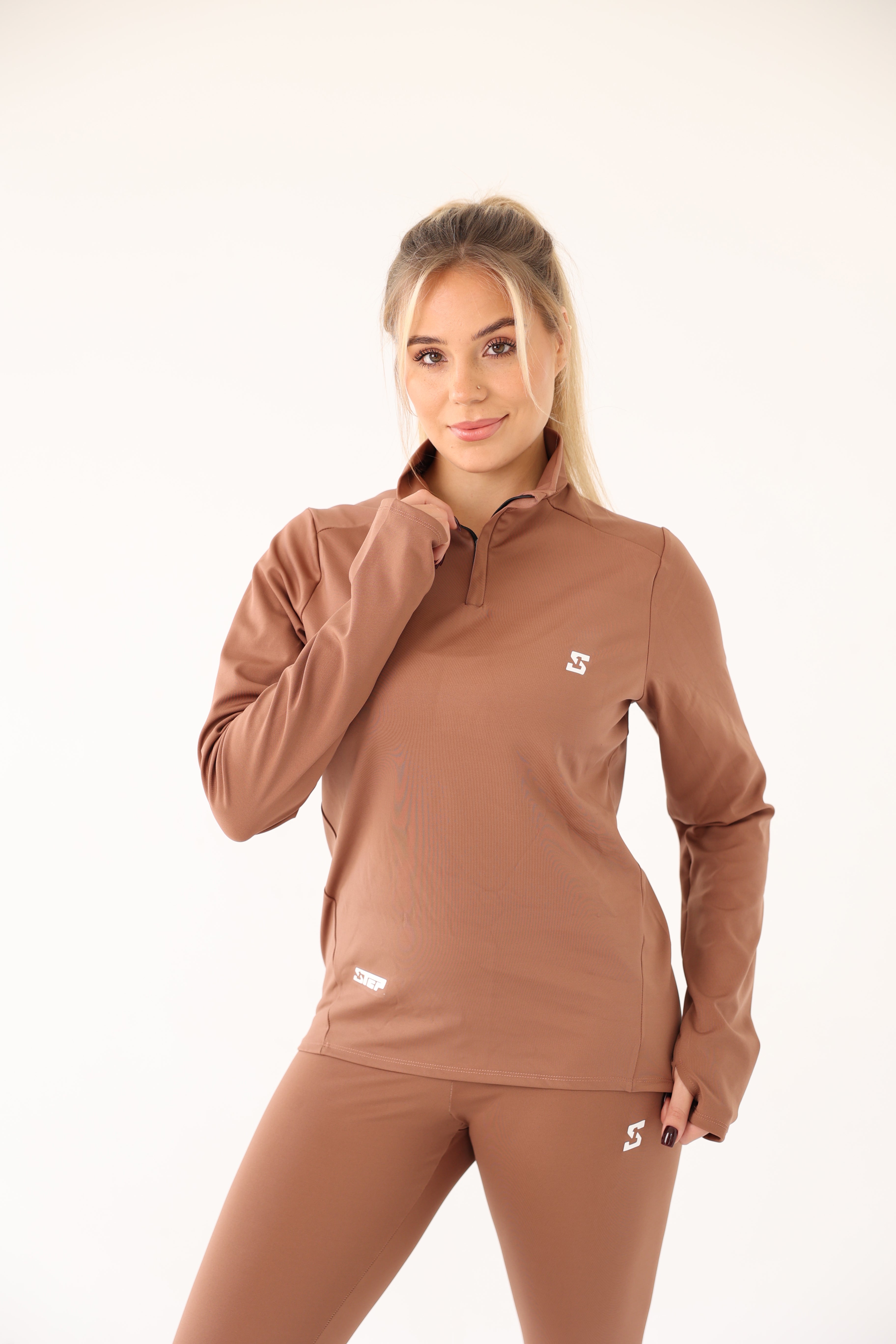half zipper long sleeve