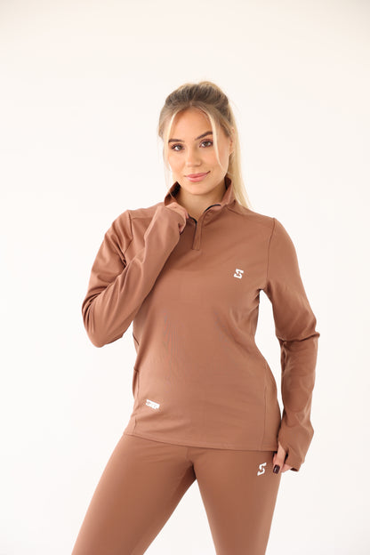 half zipper long sleeve