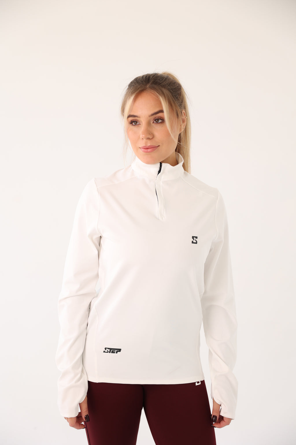 half zipper long sleeve