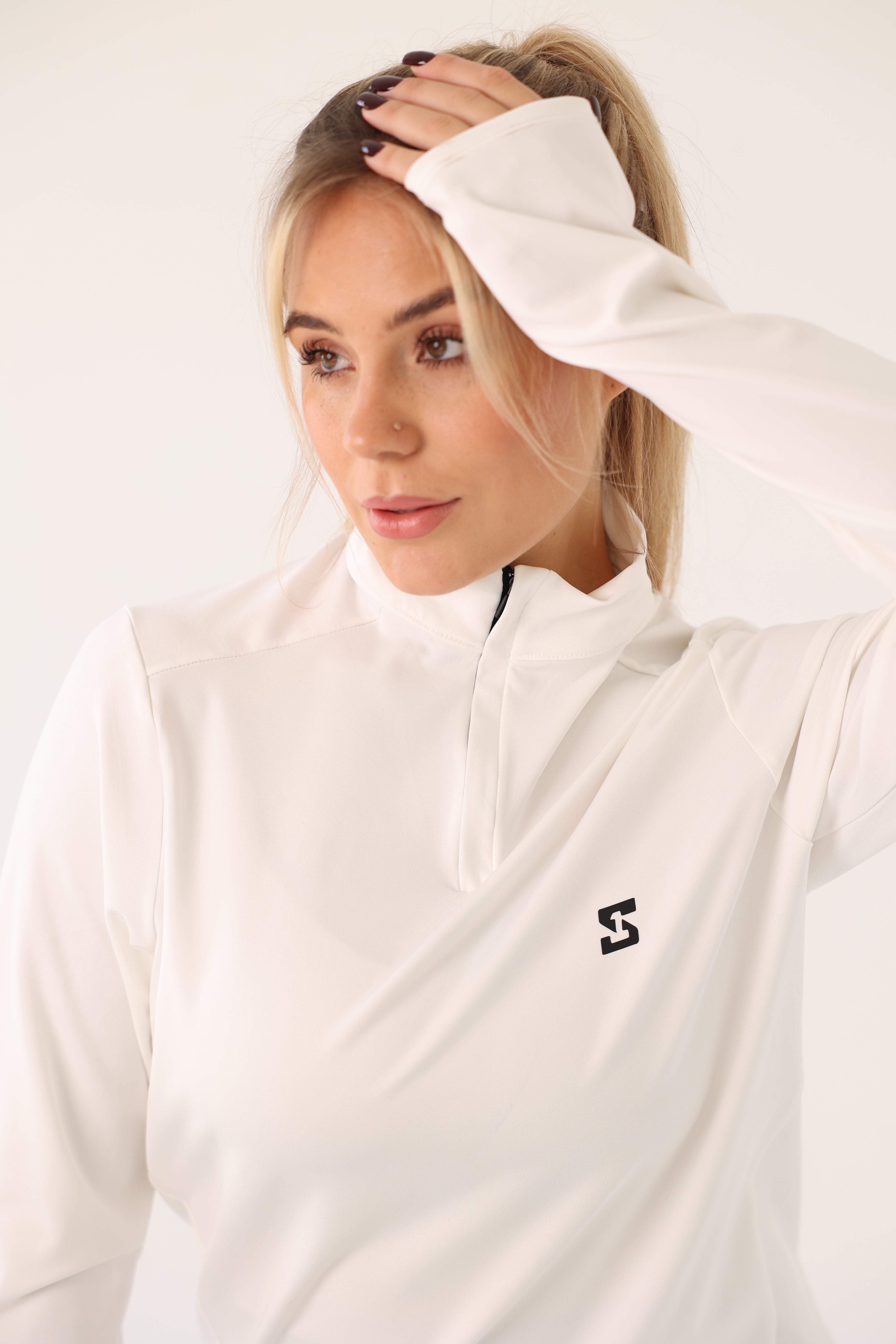 half zipper long sleeve