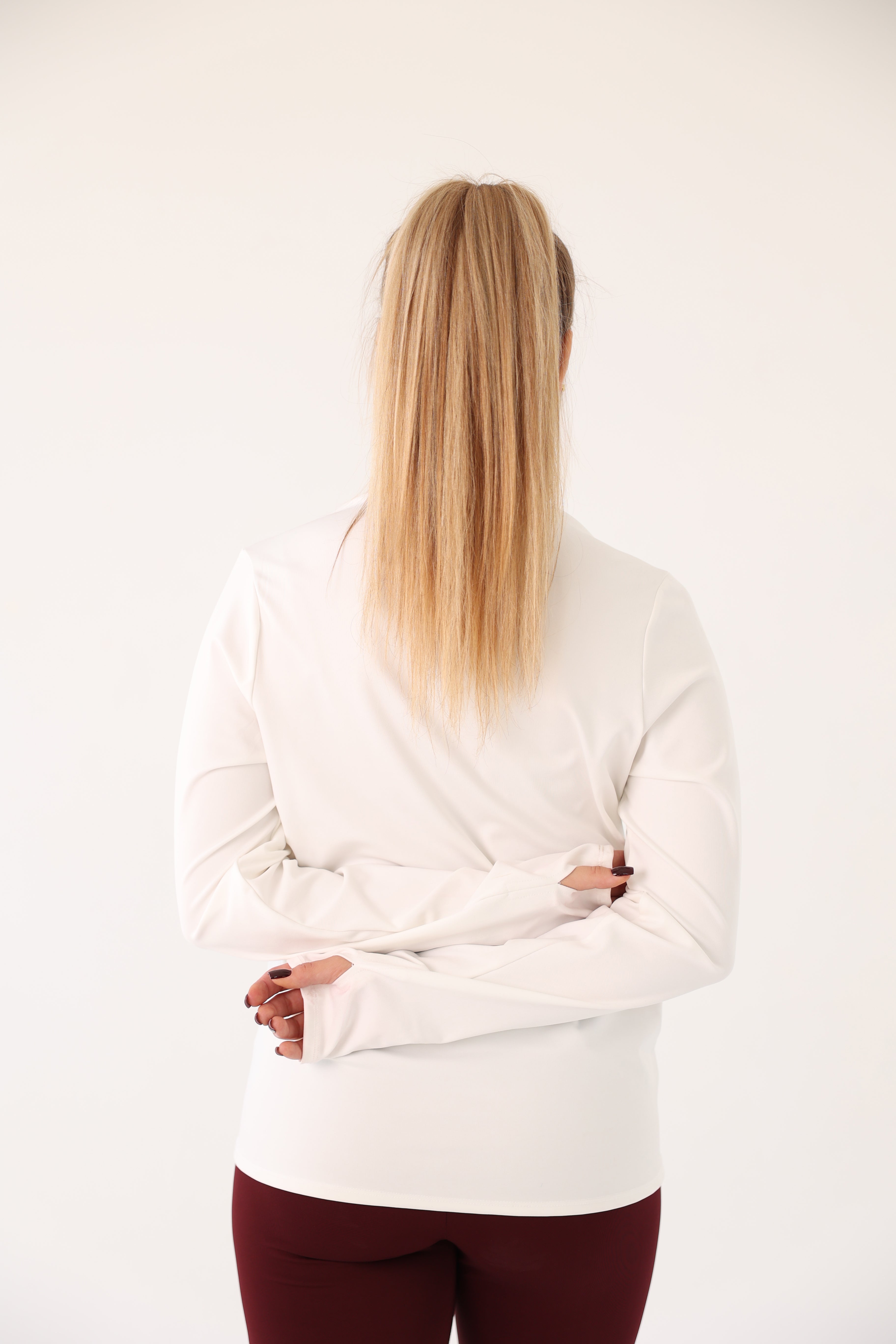 half zipper long sleeve