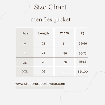 men flexi jacket