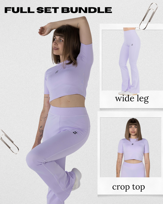 full Suit Two Piece purple