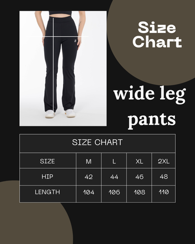 Wide leg pants