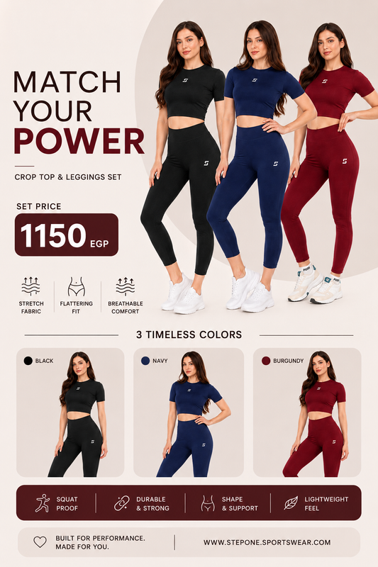 full Set bundle (crop top +legging)