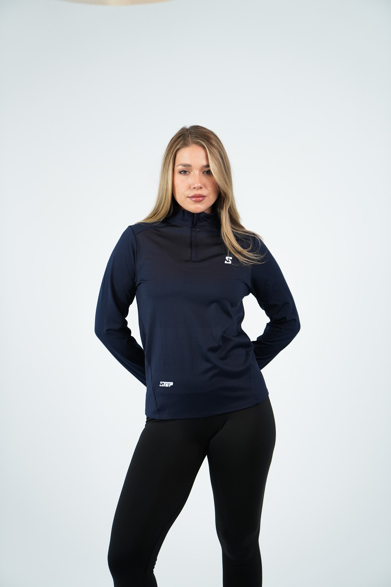Half zipper long sleeve