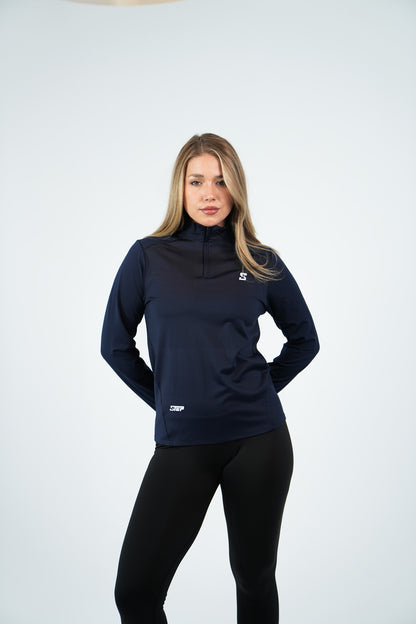 Half zipper long sleeve