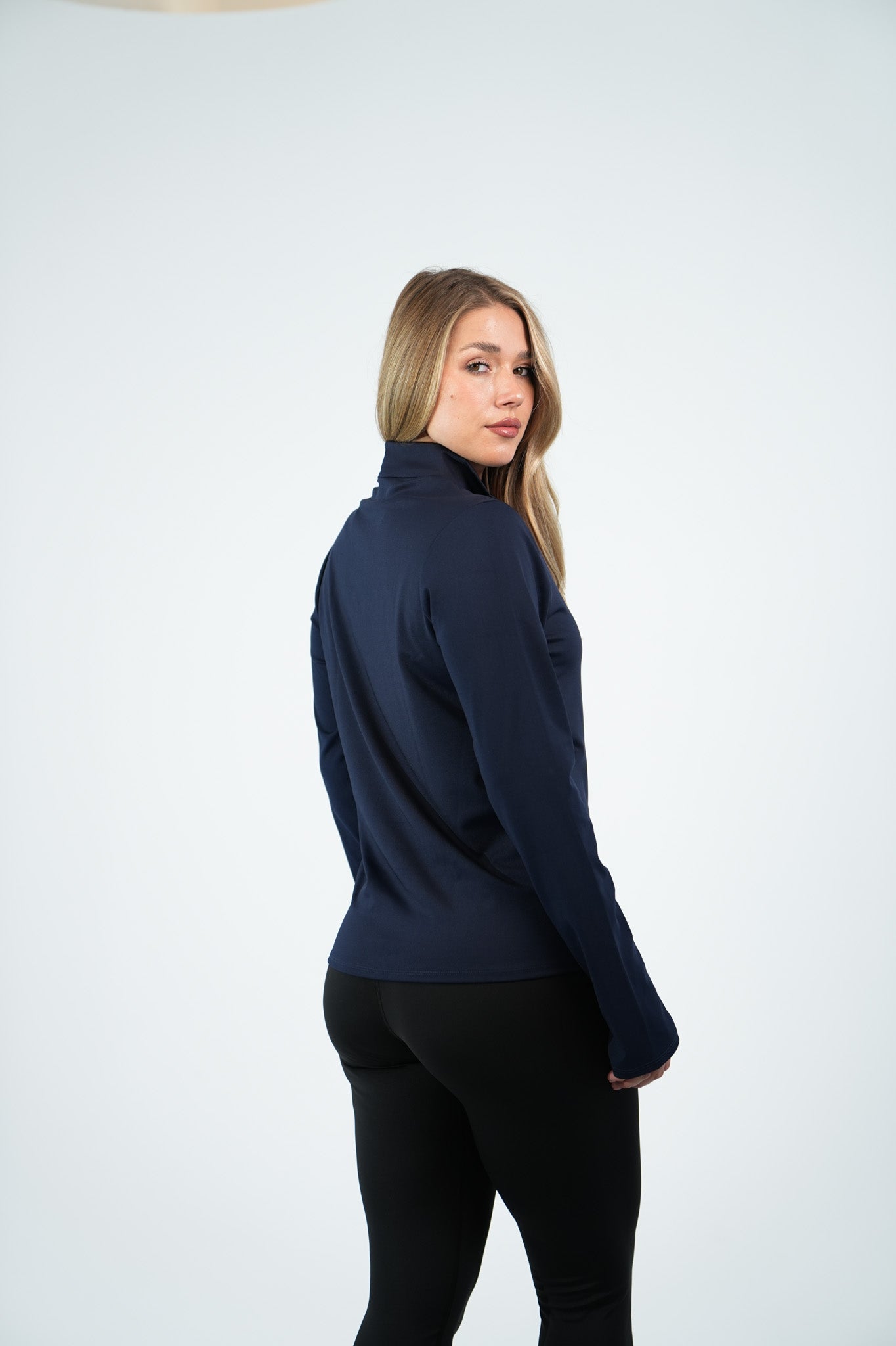 Half zipper long sleeve
