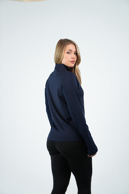 Half zipper long sleeve