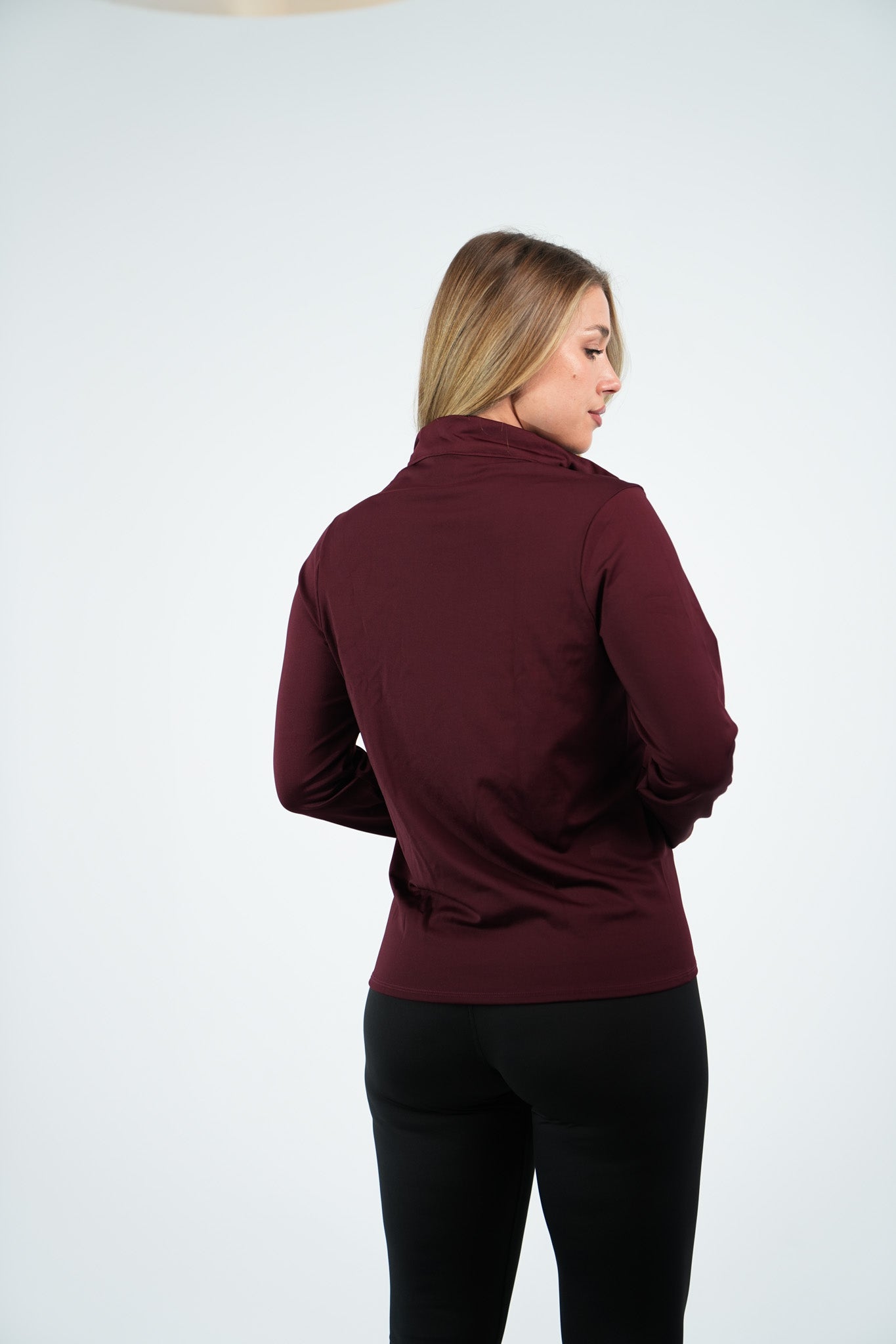 Half zipper long sleeve
