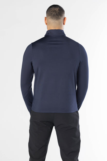 Men half zipper long sleeve