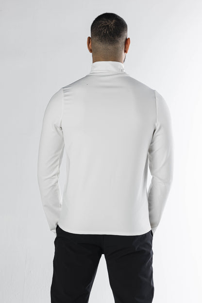 Men half zipper long sleeve