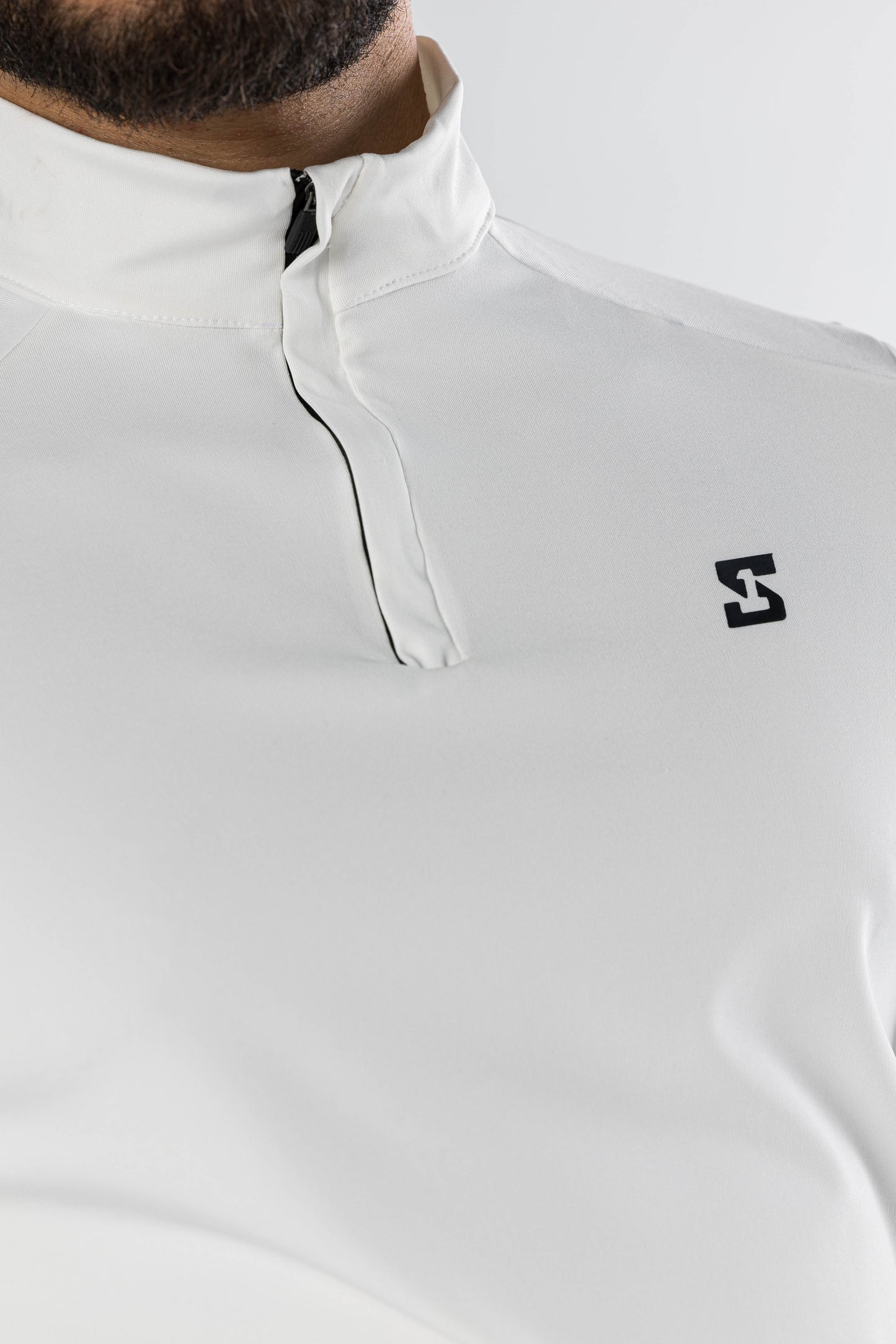 Men half zipper long sleeve