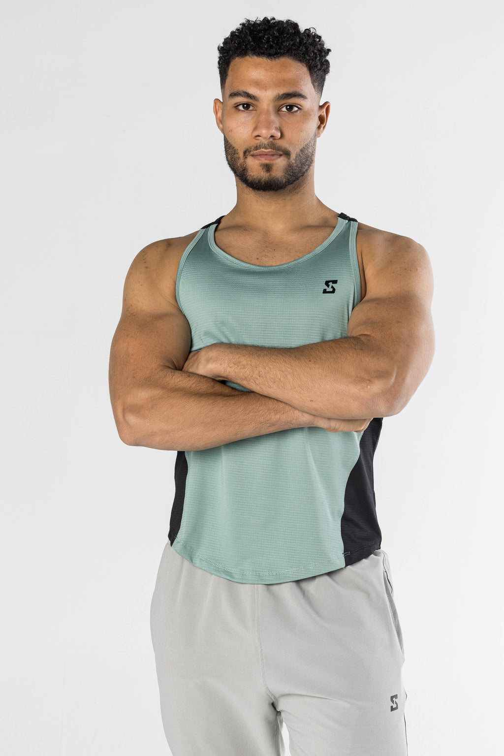 Tank top men two color